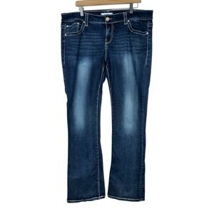 Daytrip Virgo Bootcut Dark Wash Denim Jeans Size 36L